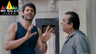 Mirchi Movie Brahmi amp Prabhas Comedy Scene  Prabhas Anushka Richa  Sri Balaji Video [upl. by Yonina]