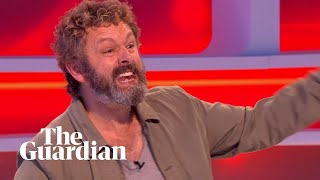 Michael Sheen gives rousing speech for Wales football team on A League of Their Own [upl. by Arodoeht]