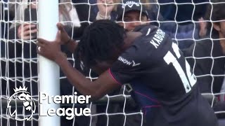 Issa Kabores own goal puts Tottenham level against Luton Town  Premier League  NBC Sports [upl. by Hploda]