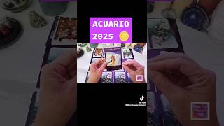 ACUARIO 2025 🪙MES A MES tarot horoscopo acuario [upl. by Drahsar]