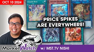 Buyouts and Price Spikes Happening All Over the Market YuGiOh Market Watch October 10 2024 [upl. by Hillery]