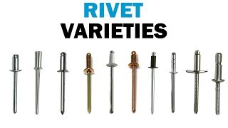 POP Rivet Types and Materials  Fasteners 101 [upl. by Icnarf]