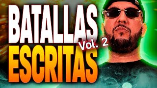 ☠️ORIGINALIDAD Y SANGRE EN LAS ESCRITAS  PIEZAS REACCIONA A LAS BATALLAS ESCRITAS vol 2 [upl. by Brett159]