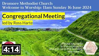 Dromore Methodist Church worship [upl. by Yumuk]