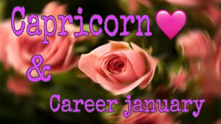 CAPRICORN january  🩷amp career [upl. by Aniahs124]