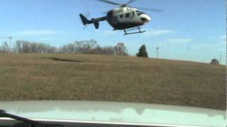 AIR METHODS KY 11 LANDING 1162011 [upl. by Llemrej369]