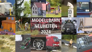 ModellbahnNeuheiten 2024  EisenbahnRomantik [upl. by Nalced]