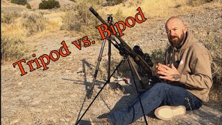 Tripod vs Bipod while hunting or calling coyotes [upl. by Dickens]