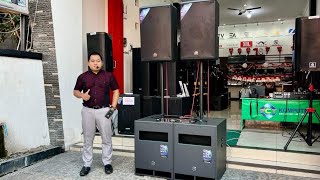 Paket Sound Full WISDOM 15inc Dp15 Pro dan Subwoofer 18inc Komplit DLMS [upl. by Dami]