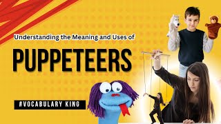 puppeteers meaning in simple english with example sentences [upl. by Nanah135]