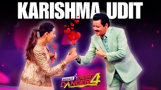 💖Karishma Kapoor amp Udit Narayan Ganesh Utsav IBD 4💖 Today New Episode Indias Best Dancer 4 [upl. by Tommie367]