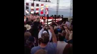 journey live  north dakota state fair  minot ND  july 21 2013 [upl. by Ynaffets641]