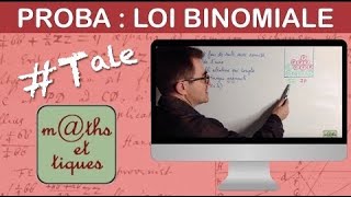 Calculer une probabilité avec une loi binomiale  Terminale [upl. by Damas]