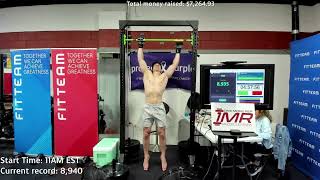 Censor Breaks the World Record for the Most PullUps in 24 Hours 👏💪 [upl. by Dyke]