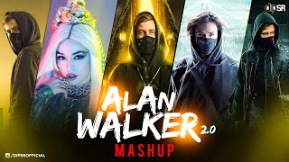 Alan Walker Mashup 20  Walker Megamix   Dip SR X Sukhen Visual [upl. by Aluk]