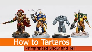 Primaris Terminators  Tartaros methods size comparison [upl. by Nyrrek]