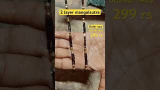 Mangalsutra design gold mangalsutradesign weddingjewellery fashion viralvideo [upl. by Kinny]