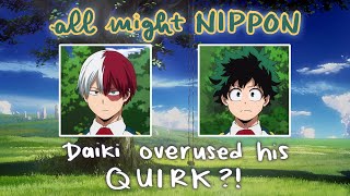 Daikis quirk is infectious  BNHA Radio All Might Nippon [upl. by Tucker]