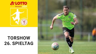 Torshow 26 Spieltag LOTTO Hessenliga 202324 [upl. by Kcirdaed]