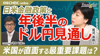 【24年末にかけて円高・1ドル＝145円│来年は円安ドル高方向に戻る／日米金融政策とドル円相場見通し】尾河眞樹氏／FOMC：米政策金利と経済物価見通し／日銀：国債買い入れと利上げ／米大統領選が波乱要因 [upl. by Bills]