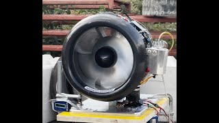 NEW Turbofan FT1500 from Frank Turbine for UAV´s or single seat jets [upl. by Armanda136]