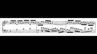 JS Bach  BWV 907  Fughetta Bdur  Bflat major [upl. by Cicely412]