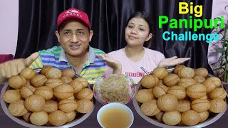 BIG PANIPURI EATING CHALLENGE ll StutiPoudel BudaBudiVlogs [upl. by Burnie]