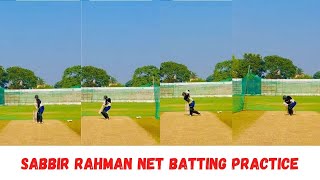 Sabbir Rahman Net Batting Practice at Rajshahi Stadium  Sabbir BPL Team Chattogram Challengers [upl. by Daryl]