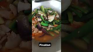 How to Cook Pinakbet na may halong karne Food Yummy Foodie Delicious Dinner Breakfast Yum [upl. by Linehan619]