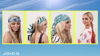 Top 4 Summer HeadScarf Tutorials [upl. by Harima]