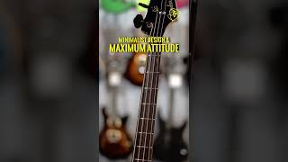 Fender Aerodyne 4String Jazz Bass at Tone Tailors [upl. by Eecats]