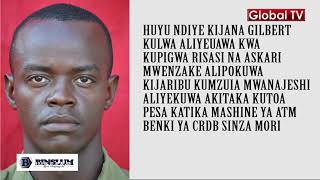 Hiki Ndicho Kisa cha Polisi Kuuawa kwa Risasi [upl. by Niamert]