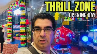 Thrill Zone amusement park opening 🎡 at DHA Penta Square Lahore 🏬 [upl. by Gaul]