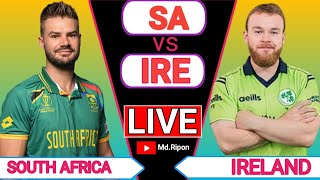 Ireland vs South AfricaIreland tour of South Africa in United Arab Emirates live [upl. by Narahs]