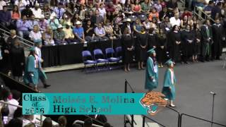 Dallas ISD  Moisès E Molina High School Graduation 2016 [upl. by Fagaly]