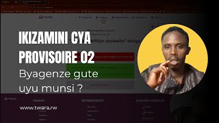 🚨AMATEGEKO Y’UMUHANDA 2024 🚨 Ikizamini cya provisoire 02  JULES kukizamini cya 2 [upl. by Myrle]