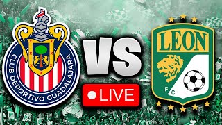 Analisis Chivas vs León EN VIVO Jornada 8 Liga MX [upl. by Richmound]