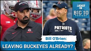 Bill OBrien Leaving Buckeyes for Boston College Job [upl. by Ibby]