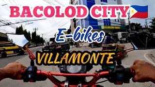 E Bikes in BACOLOD  A ride through Villamonte🇵🇭 [upl. by Horten]