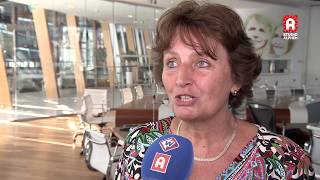 Burgemeester Liesbeth Spies over grote brand HazerswoudeDorp en saneren asbest [upl. by Nodgnal]