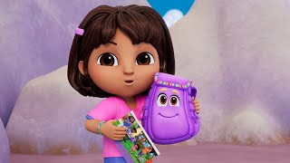 Dora  02x02  Backpacks Sticky Situation Best Moment Plus [upl. by Adnomar]