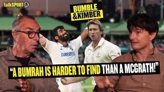 Jasprit Bumrah or Glenn McGrath  Crickets Toughest Fast Bowler Debate 🔥🍿 Bumble amp Kimber [upl. by Hennahane]