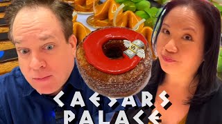 We Ate the Most EXPENSIVE French Pastries at Caesars Las Vegas New Restaurant by the Cronut Chef [upl. by Boland]