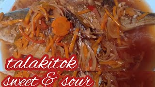 TALAKITOK SWEET AND SOUR HOW TO MAKE AT HOME [upl. by Ibbetson1]