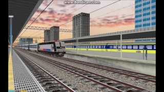 OpenBVE HD EXCLUSIVE NJT ALP46A Nearing Completion Preview Video 100th BVE Video [upl. by Yanrahc]