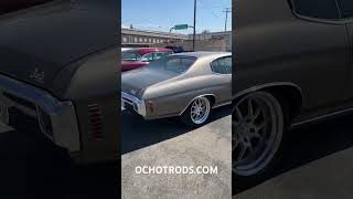 1970 Chevelle Roadster Shop chassis conversion [upl. by Nahtannhoj541]