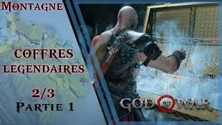 God of War  Montagne  Emplacement des coffres legendaires [upl. by Vitek]