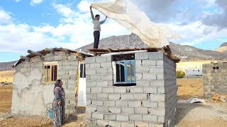 Building the Kitchen Roof amp A Cozy Family Meal 🍝🏠quot [upl. by Aderfla]