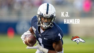 KJ Hamler  quotWelcome to Denverquot  Penn State Career Highlights [upl. by Yeargain]