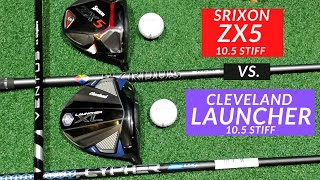 Srixon ZX5 Driver Vs Cleveland XL Driver 2022  Ventus Velocore Black Testing [upl. by Pellikka553]